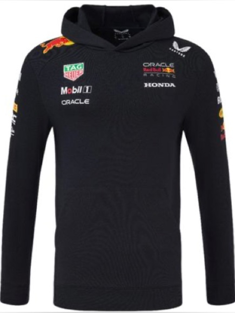 Castore Red Bull Racing F1 2025 Team Pullover Hoodie Medium Navy Blue